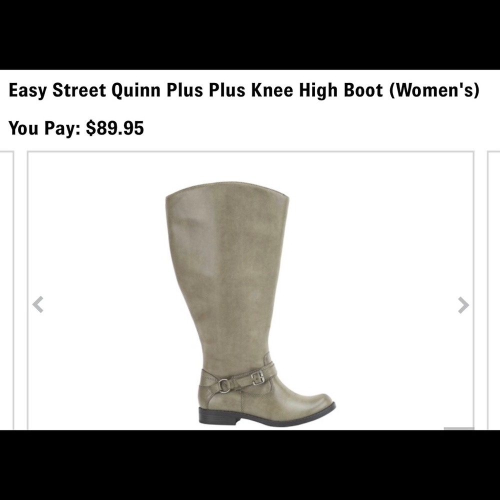 NWT Easy Spirit Quinn + +, Granite Burnish Sz 6